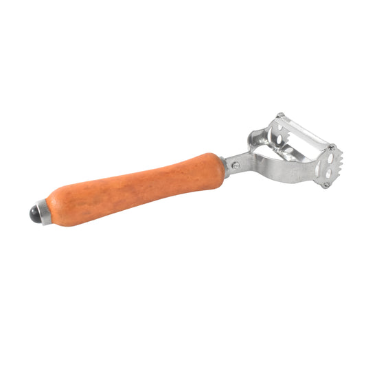 Vegetable And Fruit Peeler With Wooden Handle (1 Pc) - This, That and More