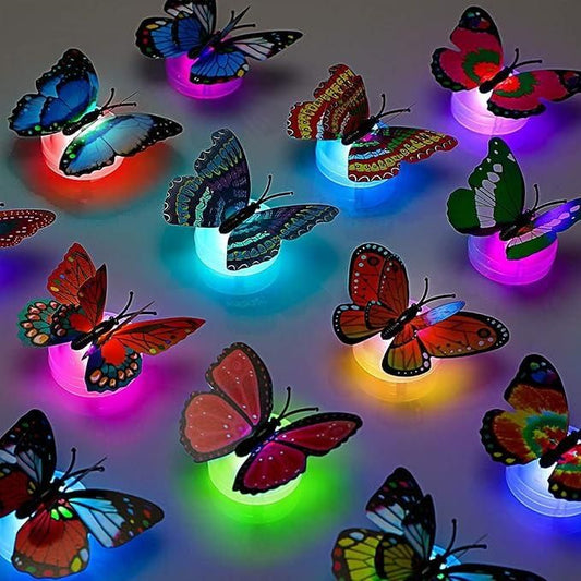 3DButterfly Led Light for Home Decoration (Pack of 3) - This, That and More
