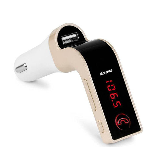 Car G7 With Turbo Charging Lcd Bluetooth Charger Fm Kit Mp3 - This, That and More