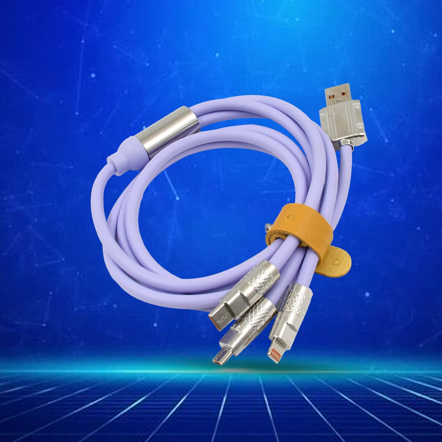 3 In 1 Multi Super Fast Charging Cable (1 Pc) - This, That and More